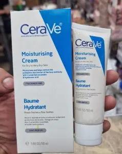 cerave moisturizing cream baume hydratant /non-greasy, fast-absorbing moisturizer for normal to dry skin on the face and body 50ml HAR Shopping Mall